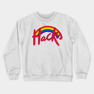 Hacks Pride Rainbow Crewneck Sweatshirt